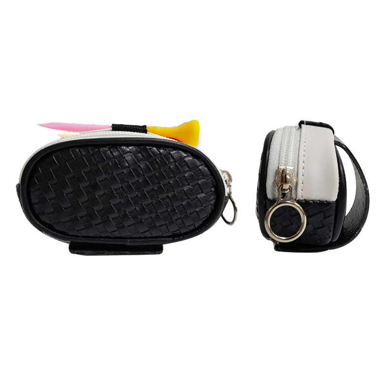Small Mini Golf Storage Waist Bag Golf Bag Zipper Lattice GOLF Bag Pro Storage Accessories Container -40