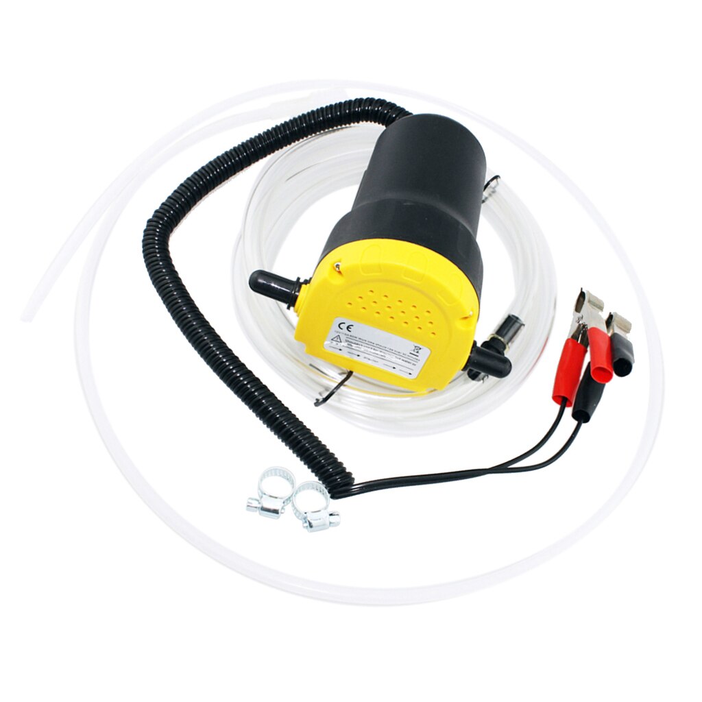 60W Oil Diesel Extractor Suction Pump Transfer Fluid Change Car Boat Caravan Truck Changing Engine Oil