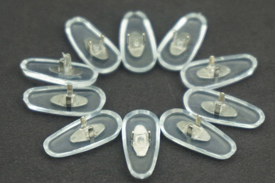 2 Stks/partij Siliconen Aviator Bril Lenzenvloeistof Zonnebril Neus Pads Voor Rb Clip-On