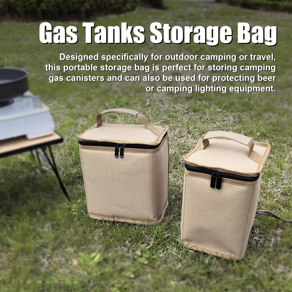 Camping Gas Tanks Opbergtas Draagbare Brandstofcilinder Beschermhoes Kamp Licht Draagtas Anti-Collision voor Outdoor Koken