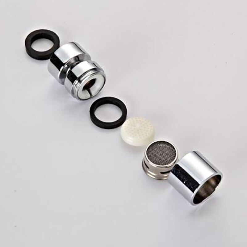 1Pcs Solid Brass Kitchen Sink Aerator 360° Swivel Faucet Tap Aerator