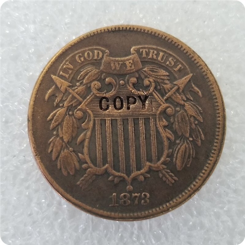USA 1864-1873 Two Cents COPY COIN
