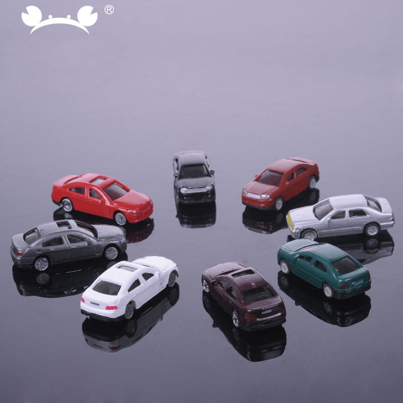 30pcs/lot mixed 1:150 N scale model car railroad model Building Train Layout railway modeling