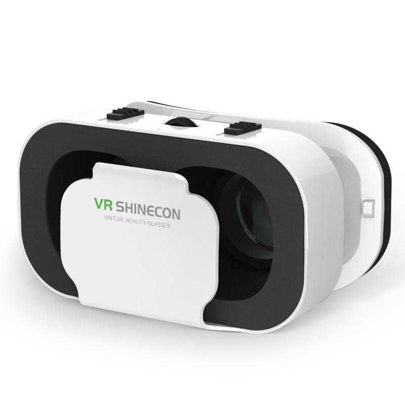 Vr Shinecon G05A 3D Vr Bril Headset Vr Virtual Reality Helm Voor 4.7-6.0 Inch Android Ios Smartphones 3D Glazen Doos