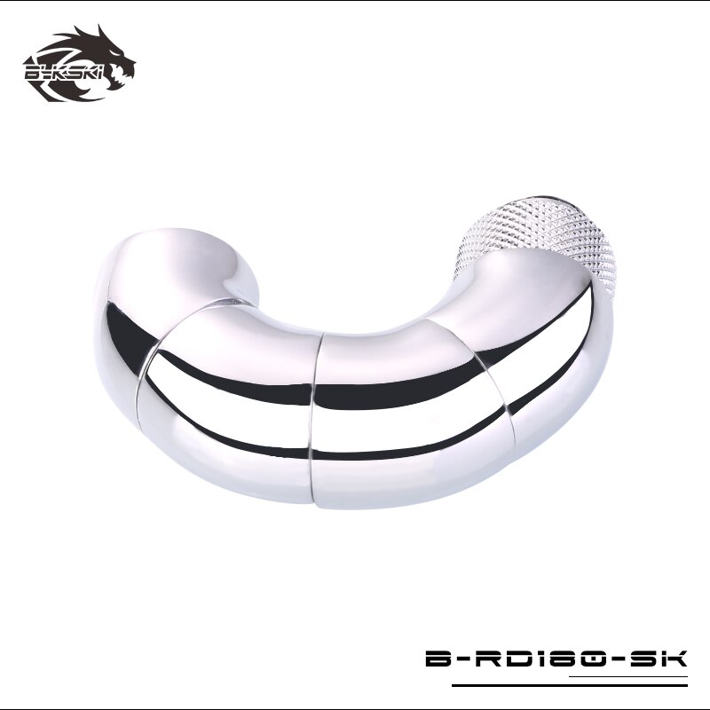 Bykski-codo giratorio, 90 grados, 4 secciones, 180 grados, conector B-RD180-SK