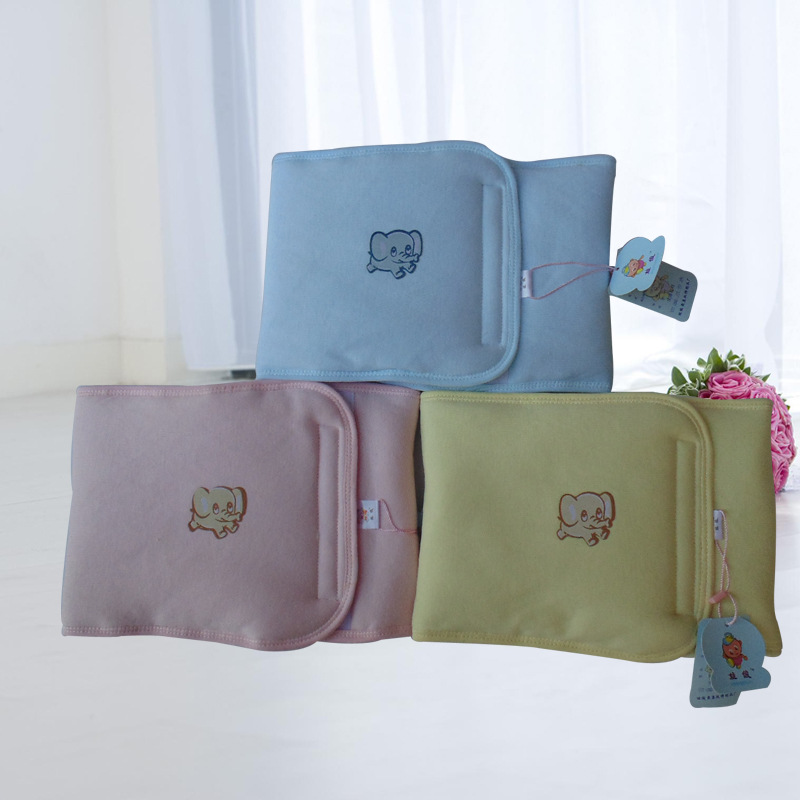 Extra-große Dick Wattierte Bauchband Baby Bauchband Schürze Kind Infant Nabelschnur Pflege Weiche Neugeborene Schürze: Red