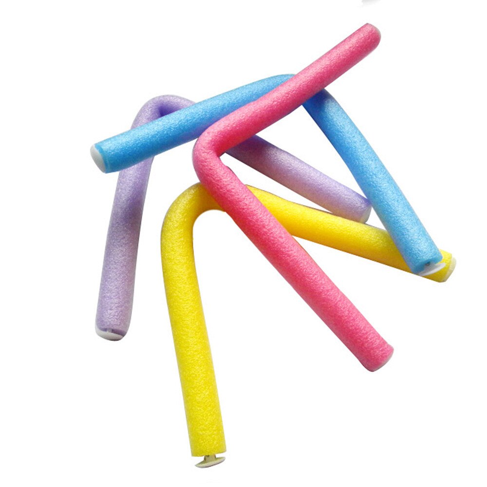 10Stck Curler Macher Weich Schaum Bendy Twist Locken DIY Styling Haar Rollen Werkzeug für Frauen Zubehör .