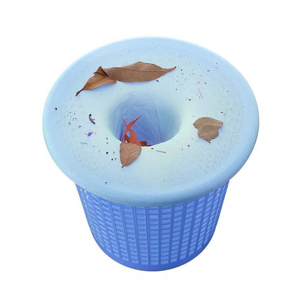 5/10 Pcs/Set Filter Opslag Zwembad Skimmer Sokken Nylon Zwembad Filter Sokken Voor Manden En Skimmers Wit Zwembad levert