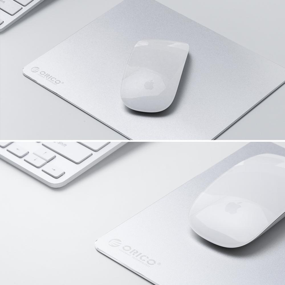 ORICO Double-sided Aluminum Alloy Mouse Pad Hard Smooth Ultra-thin Computer Game Mouse Pad Double-sided Waterproof Home Office