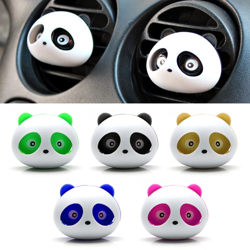 Leepee Auto Parfum Leuke Panda Auto Luchtverfrisser Interieur Decoratie Auto Care Auto Vent Luchtverfrisser