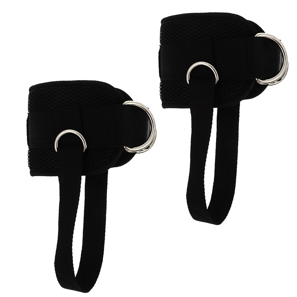 1 Pair Ankle Strap Wrap Leg Strength Exercise Accessory Gym Ankle Ring Ankle Bind Buckle: Default Title