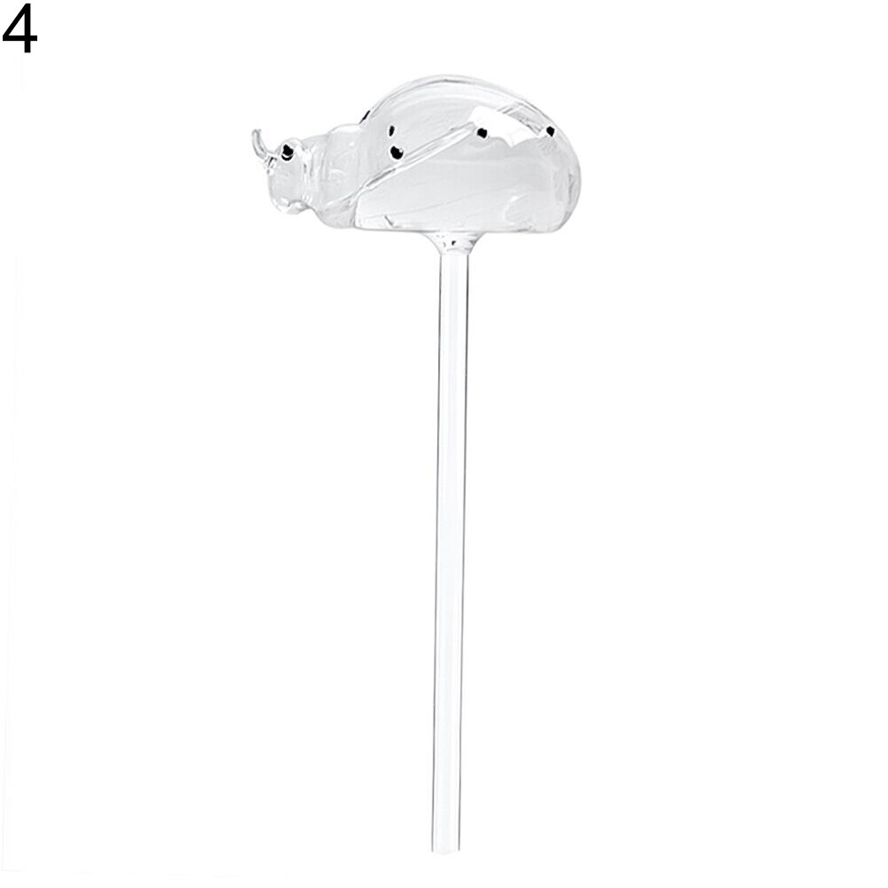 1 stk søde automatiske planter selvvandende dryp glas snegl fugl svane drypvandingssystem blomst vand foder haveforsyninger: 4
