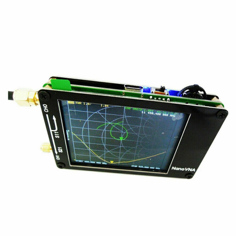 NanoVNA Vector Network Analyzer Antenna Analyzer Short Wave MF HF VHF UHF