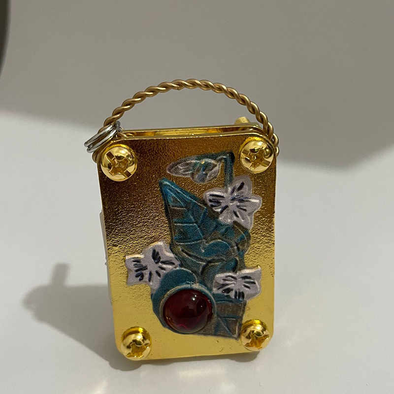 Micro Flower Press Miniature Flower Press Kit Plants Art Crafts Metal Flower Pressing DIY Pressed Flower Plant Preservation Kit: DEEP BLUE