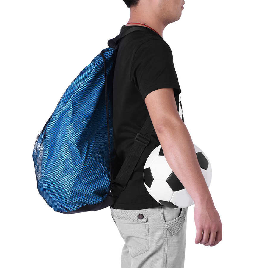 Drawstring Backpack - Mesh Storage - Sports Ball Bag - Kordelzug Taschen