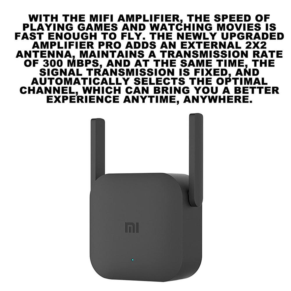 Xiaomi wifi forsterker pro signalforsterket repeater trådløst mottakende nettverksrutingsutvidelsesutvidelse