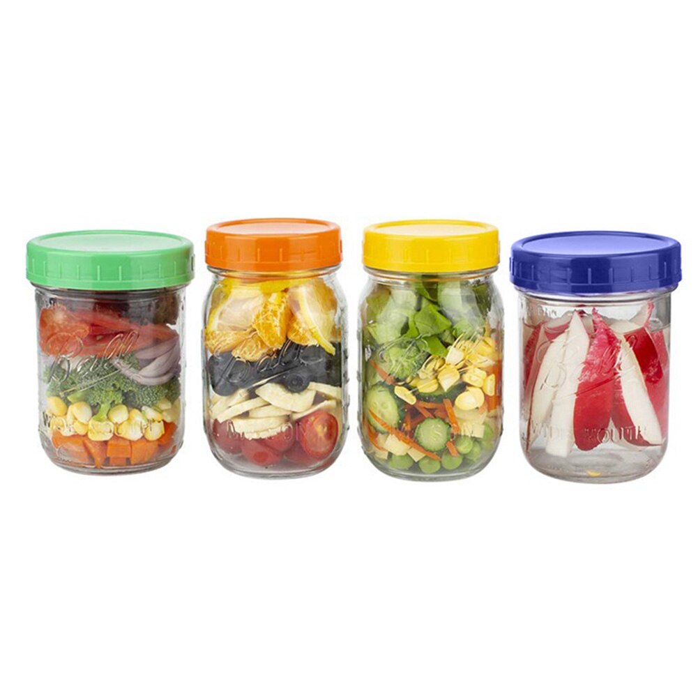 24Pcs Reusable Mason Jar Lids Cover Wide Mouth Mason Jar Lids Fermentation Lid Cap for Sauerkraut Kimchi Pickles Jar Lids Cover