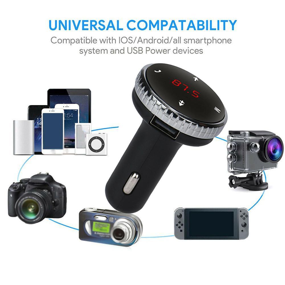 Draagbare Modulator Carkit MP3 Speler Sd W/Remote Draadloze Bluetooth Lcd Fm-zender Bluetooth Car Kit Met microfoon