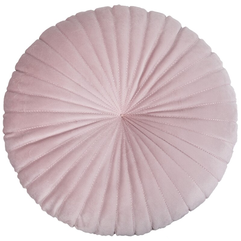 ! Nordic Stijl Pompoen Vorm Kussen Decoratieve Seat Kussen Creatieve Ronde Fluwelen Sierkussen Kussen: Default Title