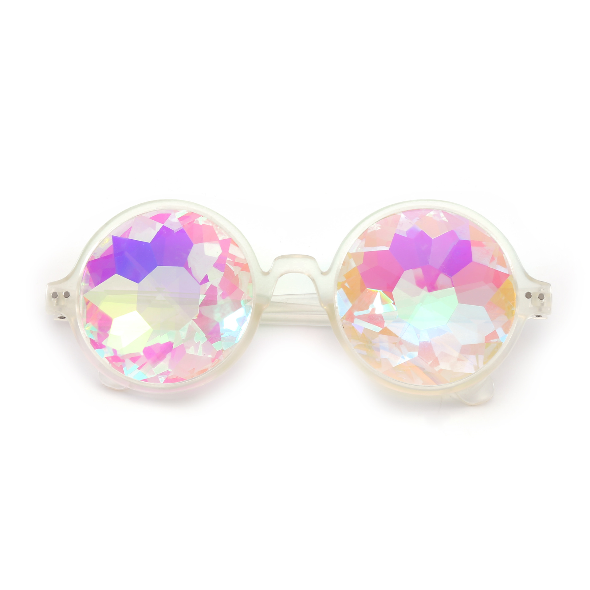 kaléidoscope motif psychédélique lunettes de soleil lunettes de soleil cerclées lunettes de soleil mosaïque lunettes EY468