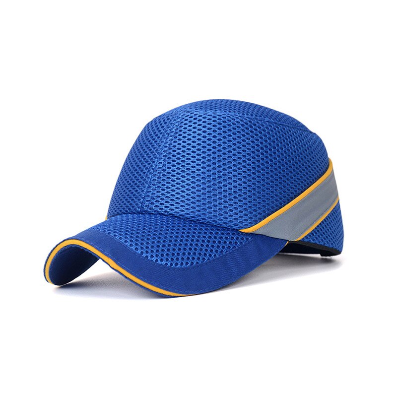 Work Safety Protective Helmet Bump Cap Hard Inner Shell Baseball Hat Style for Work Factory Shop Carrying Head Protection: Blue