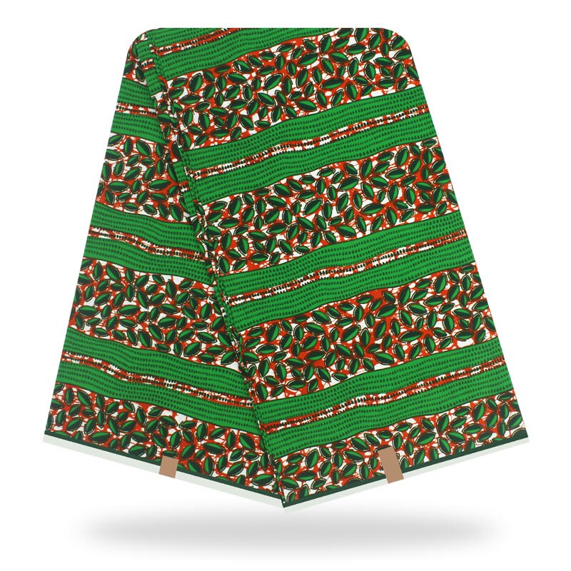 Ankara-tissu en coton cire | Grossiste, tissu africain pour vêtements d'automne 6 Yards une pièce: 01