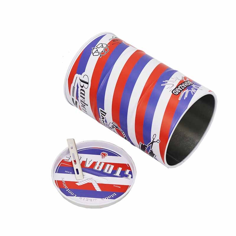 Blade Dispenser Box Razor Blade Disposal Case Barber Shop Storage Bank Container For Hair Razor Blades Recycling Box