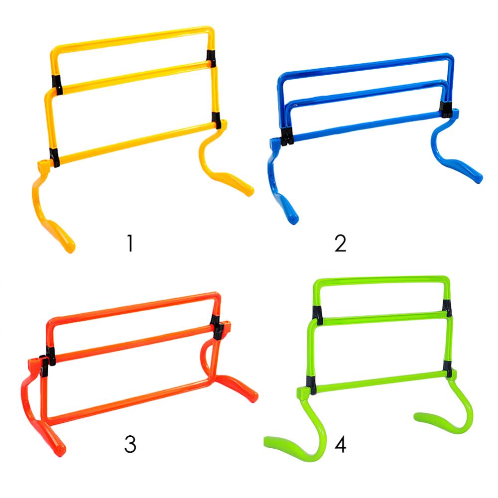 Hurdle Foldable Removable Football Barrier Frame Soccer Assembled Adjustment Height Barrier For Training Sensitive Speed