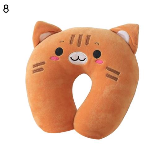 85% Sales Cat Frog Panda Pig U Shaped Neck Support Pillow Travel Flight Headrest Cushion: 8
