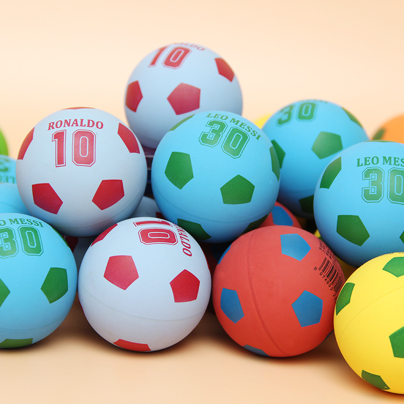 6cm rubber basketball cartoon cute super high elasticity mini basketball creative kids outdoor indoor interactive game toy ball: Orange