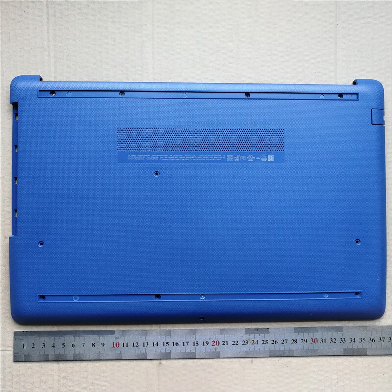 Laptop upper lower shell for HP Pavilion 15-DA 15-DB 15G-DX DB0007TX 250 G7 screen back shell frame palm rest bottom shell cover: blue D