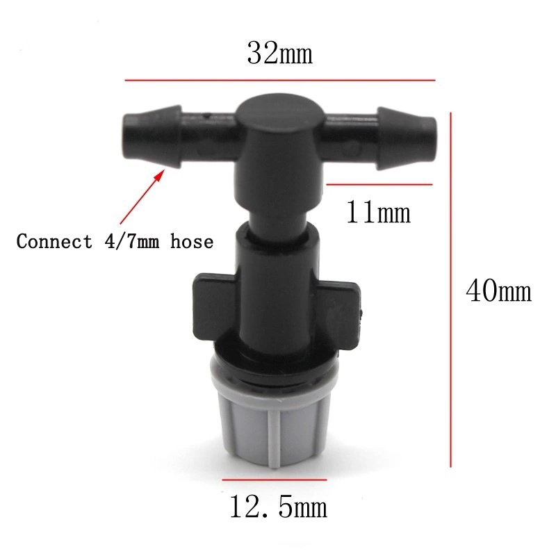 10/20Pc Plastic Watering Irrigation Outdoor Misting Nozzles Sprinkler Head Atomizer For Garden Drip Irrigation System