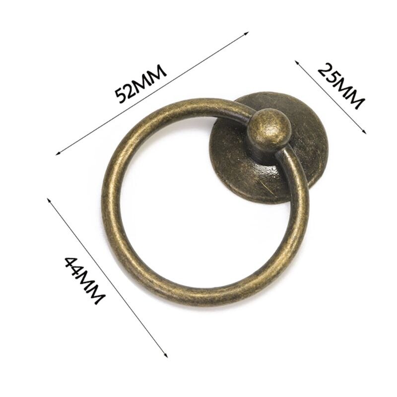 Antique Furniture Handles Drawer Cabinet Door Knobs Pull Handles Retro Decor: 4