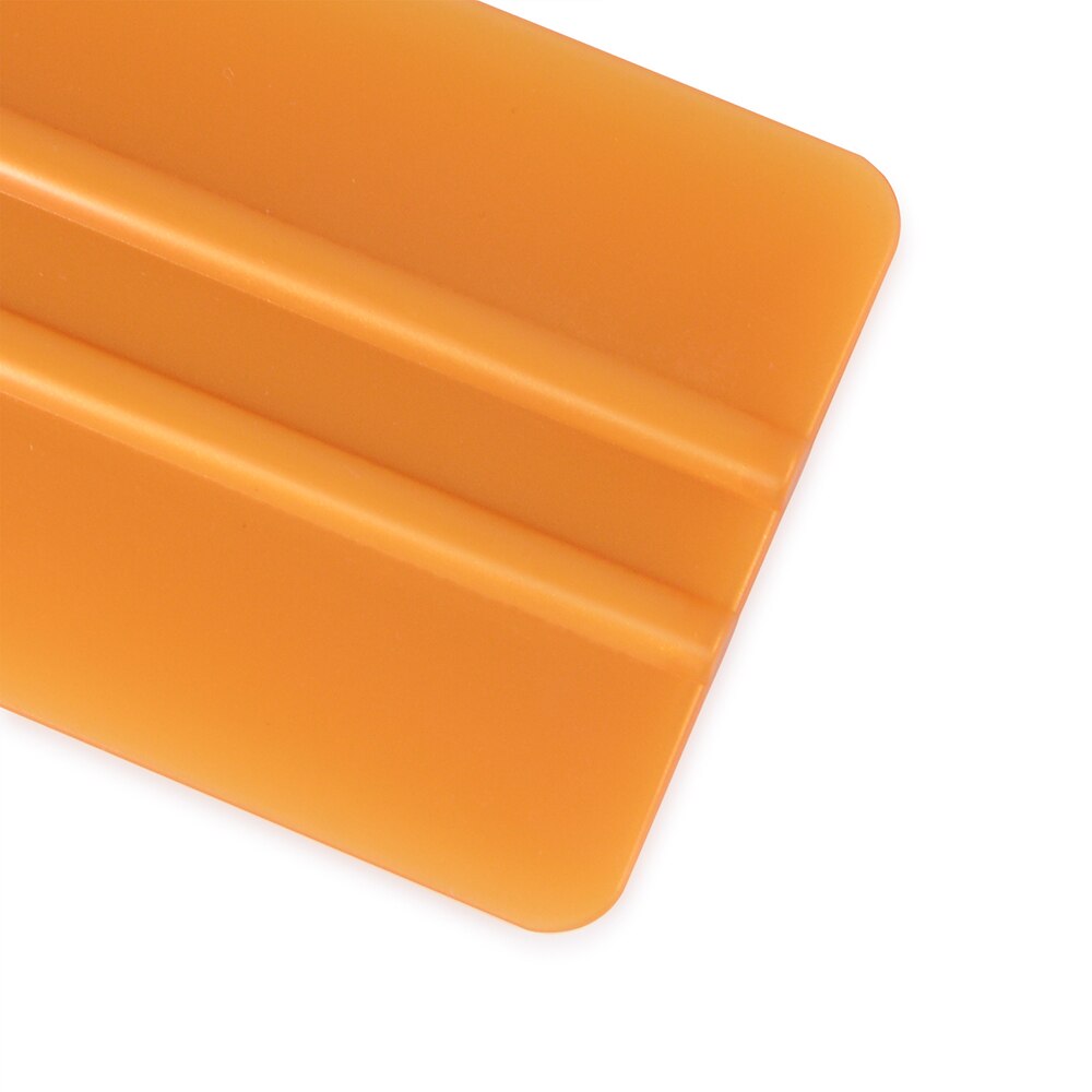 Ehdis 50 st/lot guld vinyl plast skrapa för bil vinyl film wrap verktyg fönster toning glas rengöring skrapa bil klistermärke verktyg