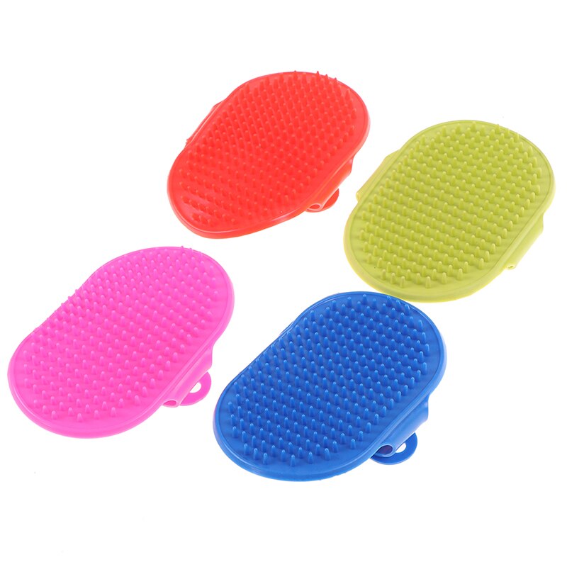 Chien Animal toilettage gant Silicone chats brosse peigne desheding cheveux gants chiens bain nettoyage fournitures animaux peignes 23cm x 12cm