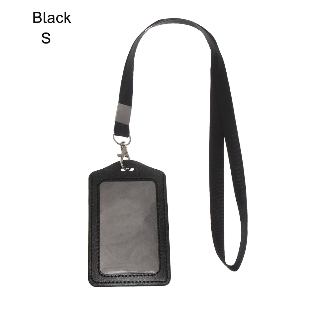 Gorąca sprzedaż bez zamka tanie etui na karty kredytowe Bus etui na dowód osobisty identyfikator z zwijacz Tag materiały biurowe: S	black