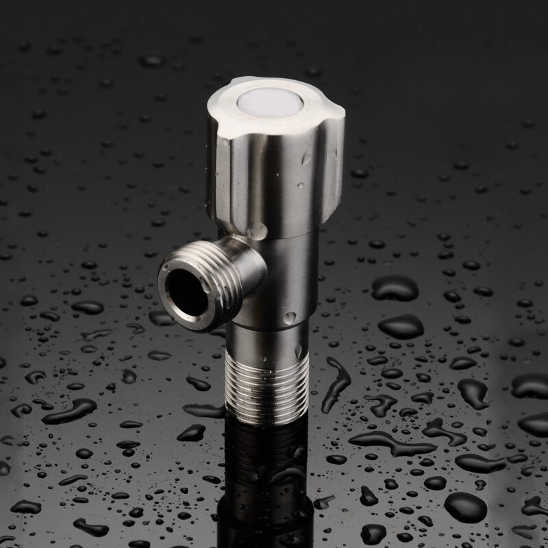 Stainless Steel Angle Valve Toilet Filling Valve Wall Mounted Kitchen Bathroom Accessories Angle Valve for Toilet Water Heater