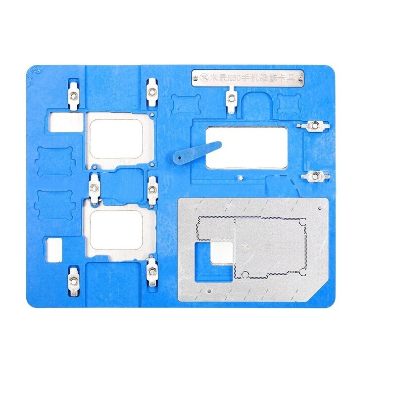 MJ K30 3 w 1 wielofunkcyjny uchwyt mocujący PCB dla iPhone 11zawodowiec Max BGA lutowania naprawa Reballing platforma cyny sadzenia oprawa: K30