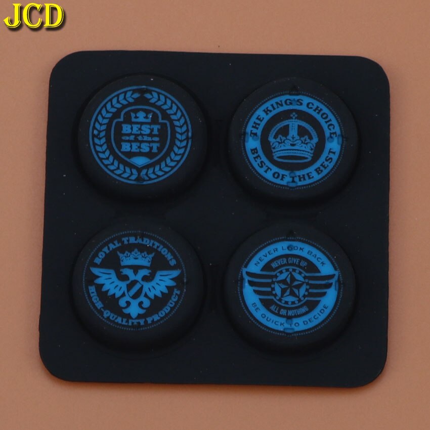 JCD Silicone Joystick cappuccio di Protezione Per Nintend Interruttore NS Rocker di Un Pezzo Corona Joystick Grip Pulsante Tappi di Copertura Della Pelle: K