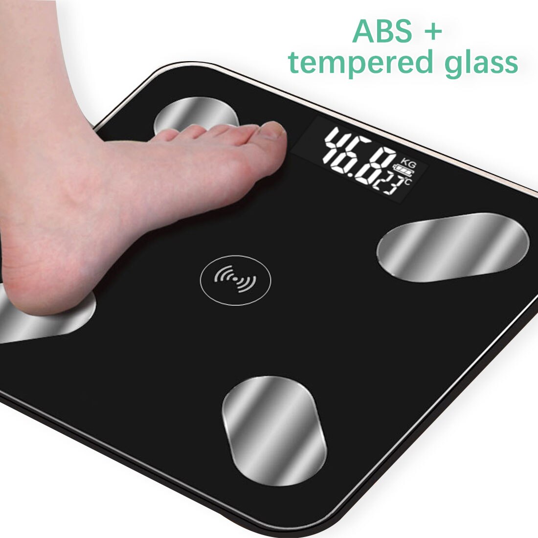 Bluetooth Body Fat Scale BMI Scale Smart Electronic ​Scales LED Digital Bathroom Weight Scale Balance Body Composition Analyzer