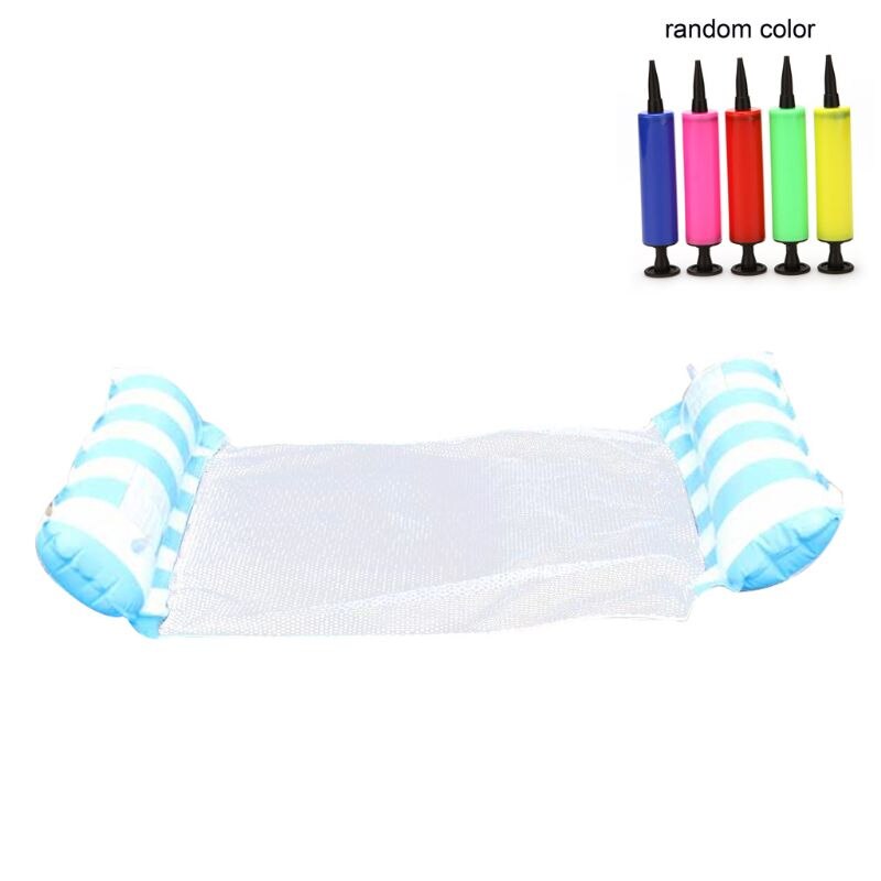 Hangmat Opblaasbaar Zwembad Float Multifunctionele Zomer Zwembaden Water Stoel 63HE