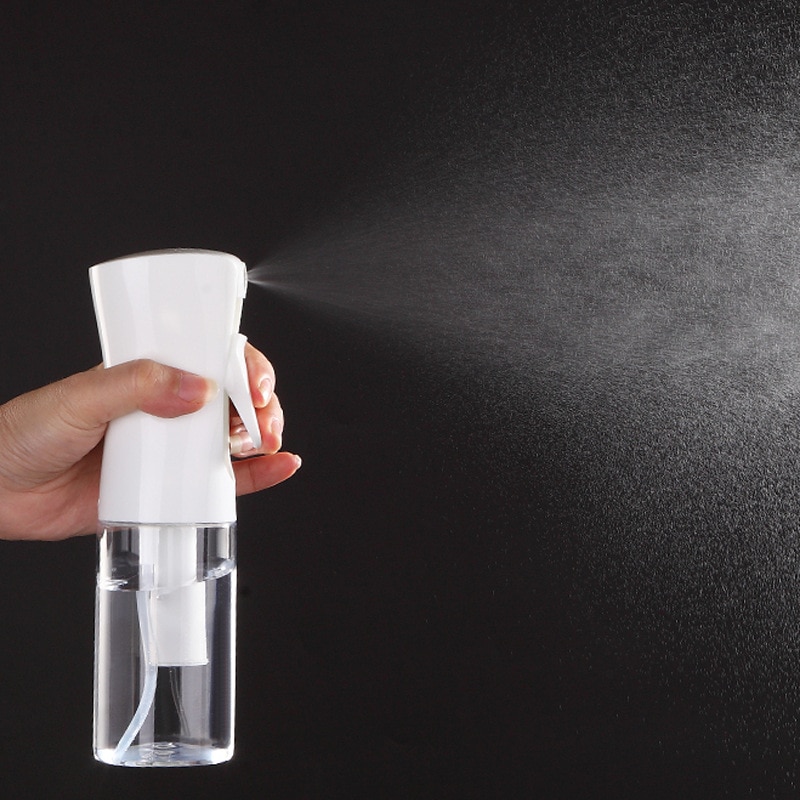 Hårsprayflaske 300ml kontinuerlige vandtåge sprayflaske tom ultra fin aerosol vandtåge trigger sprayer til hårstyling