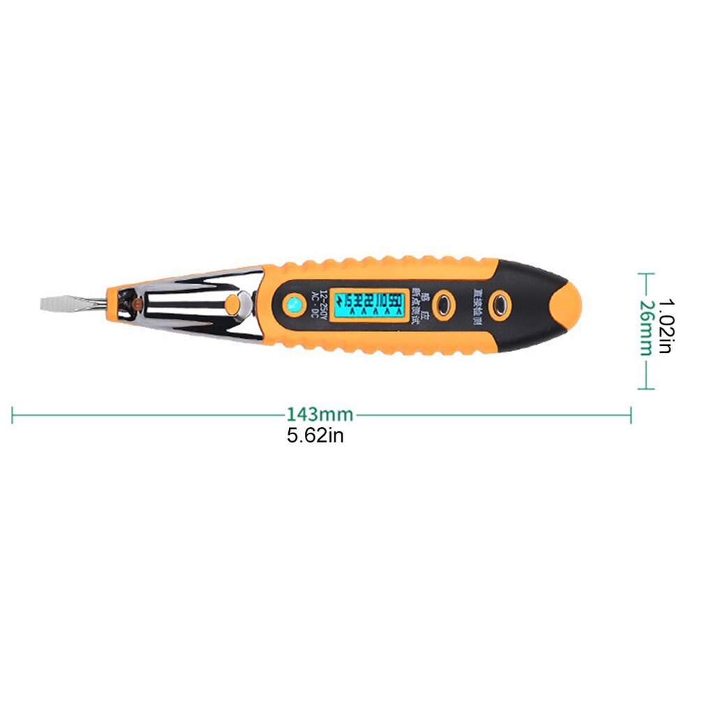 Electric Pen Multifunctional Digital Display High-Precision Electrometer For Electrician Induction Line Detection