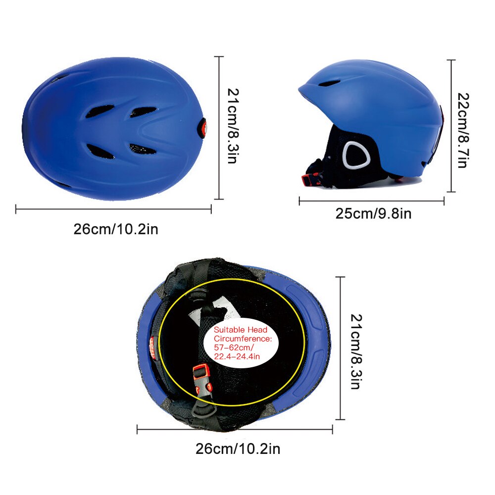 Beschermende Helmen Skateboard Snowboarden Skiën Helm Slagvastheid Ventilatie Veiligheid Sport Helm Fietsen Hoofddeksel