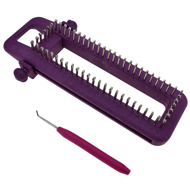 Adjustable sock loom kit knitting socks scarf hat DIY handmade craft plastic sewing tool practical knitting tool