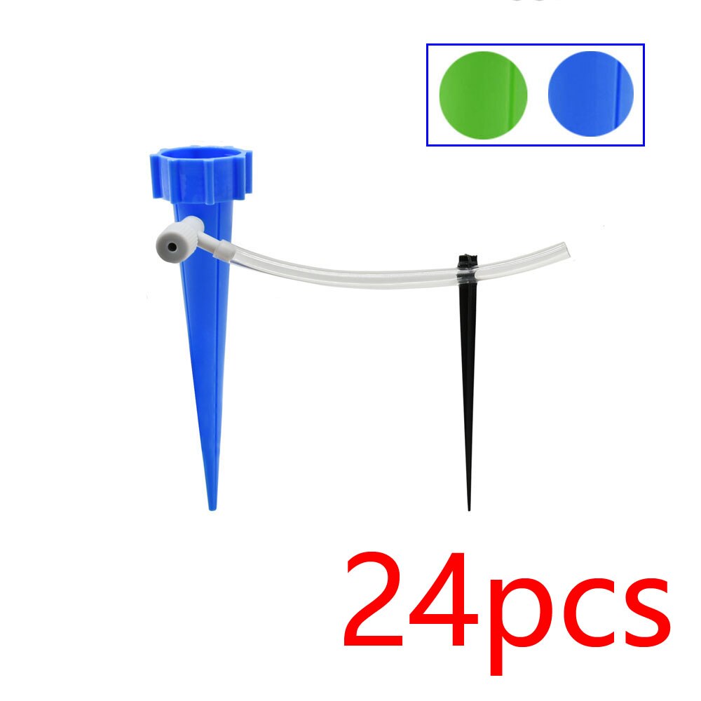 36/24/12 Pcs Auto Drip Irrigatie Watering Systeem Druppelaar Spike Kits Tuin Huishoudelijke Plant Bloem Automatische Waterer Gereedschap: 24pcs
