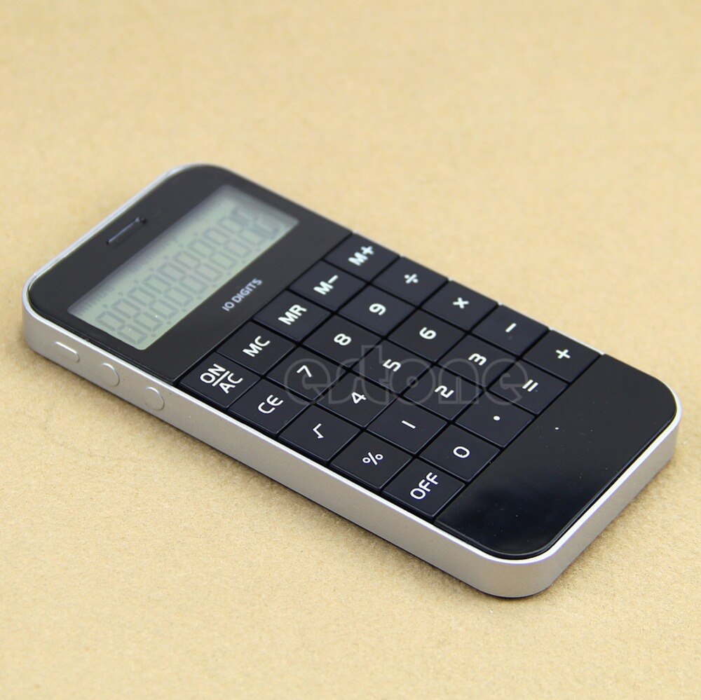 Electronic Calculating Calculator 10 Digits Display Pocket Electronic Calculating Calculator