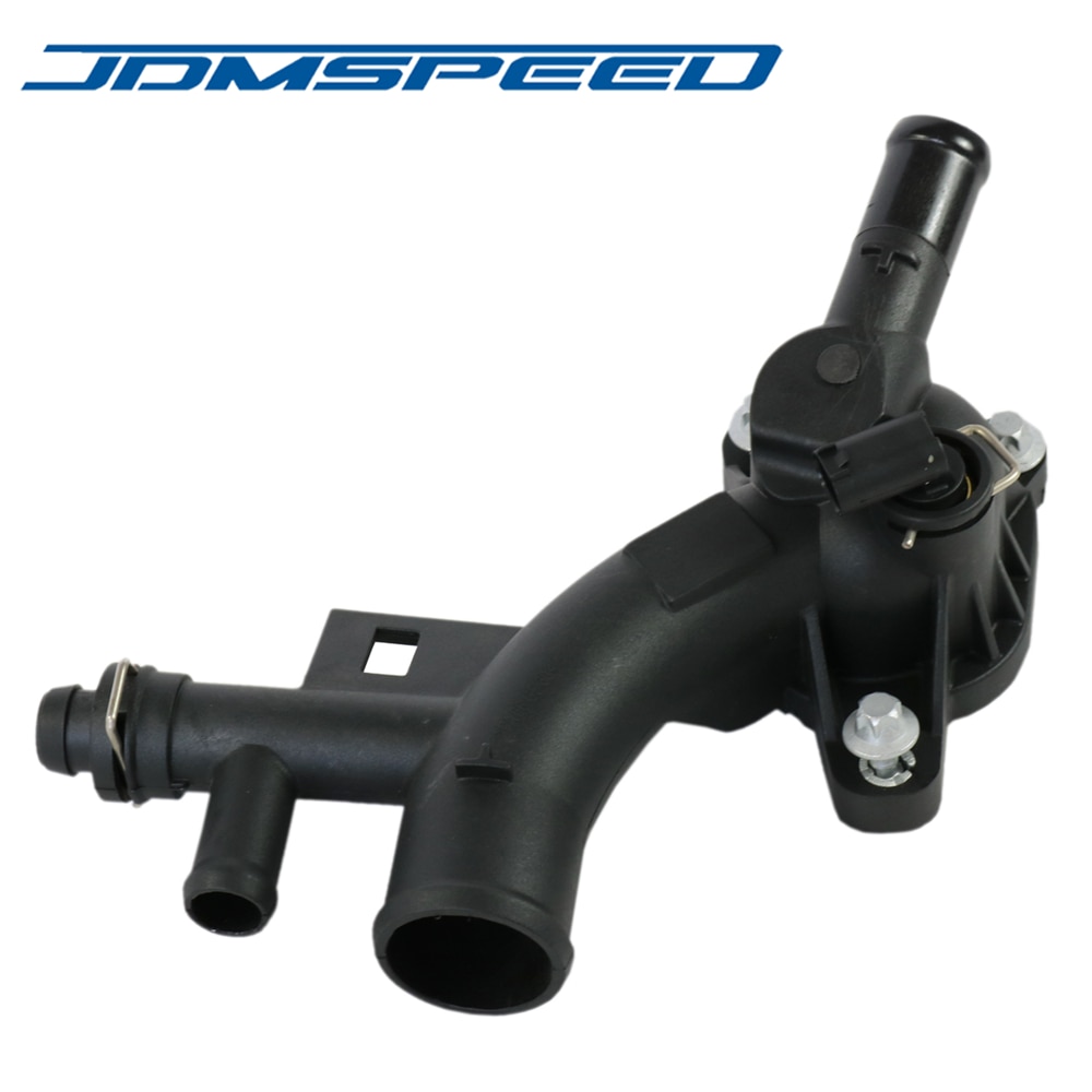 -JDMSPEED Water Outlet Thermostat Housing 25193922 Fit For Chevrolet Cruze Sonic 1.4