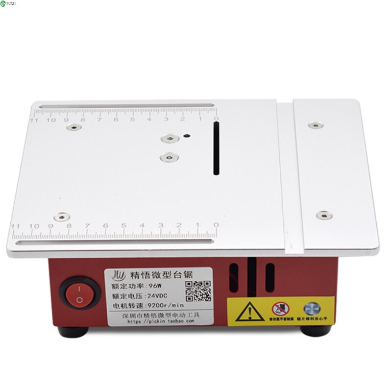 Mini multifunctional table saw PCB small desktop cutting machine diy model woodworking household mini electric saw