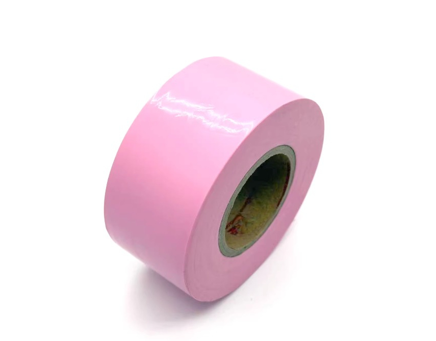 1PCS Pink Electrical Tape Insulation Tape PVC Waterproof 19mm Wide Electrical Tape: Clear